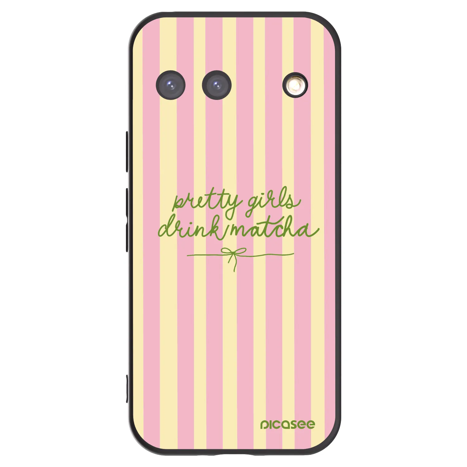 Picasee fekete szilikon tok az alábbi mobiltelefonokra Google Pixel 9 - Pretty matcha