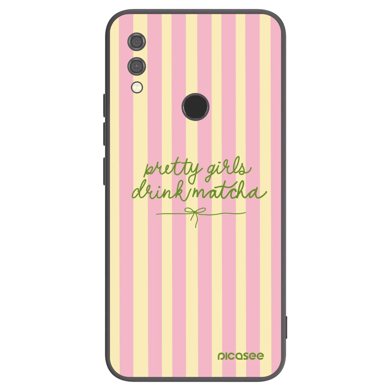 Picasee fekete szilikon tok az alábbi mobiltelefonokra Xiaomi Redmi Note 7 - Pretty matcha