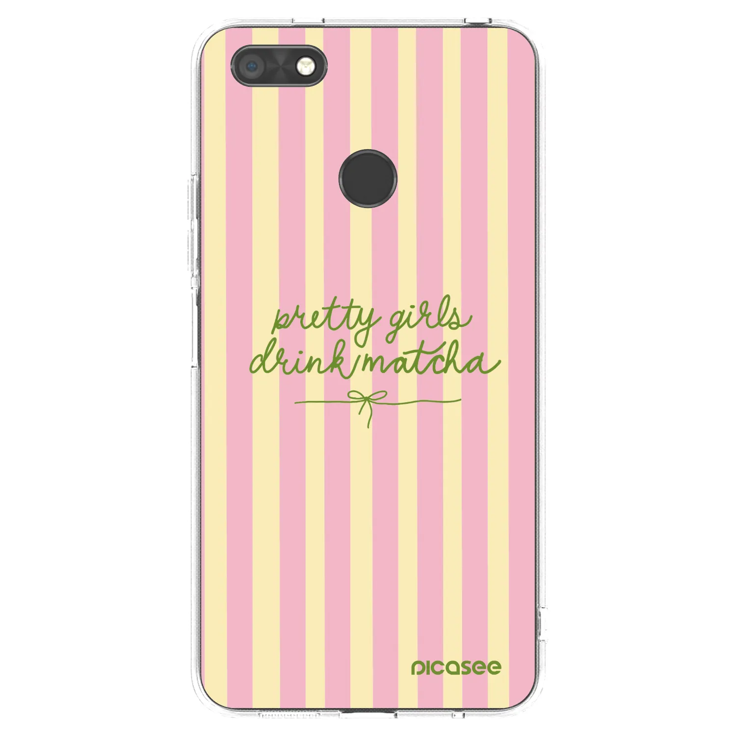 Picasee átlátszó szilikon tok az alábbi mobiltelefonokra Huawei P9 Lite Mini - Pretty matcha