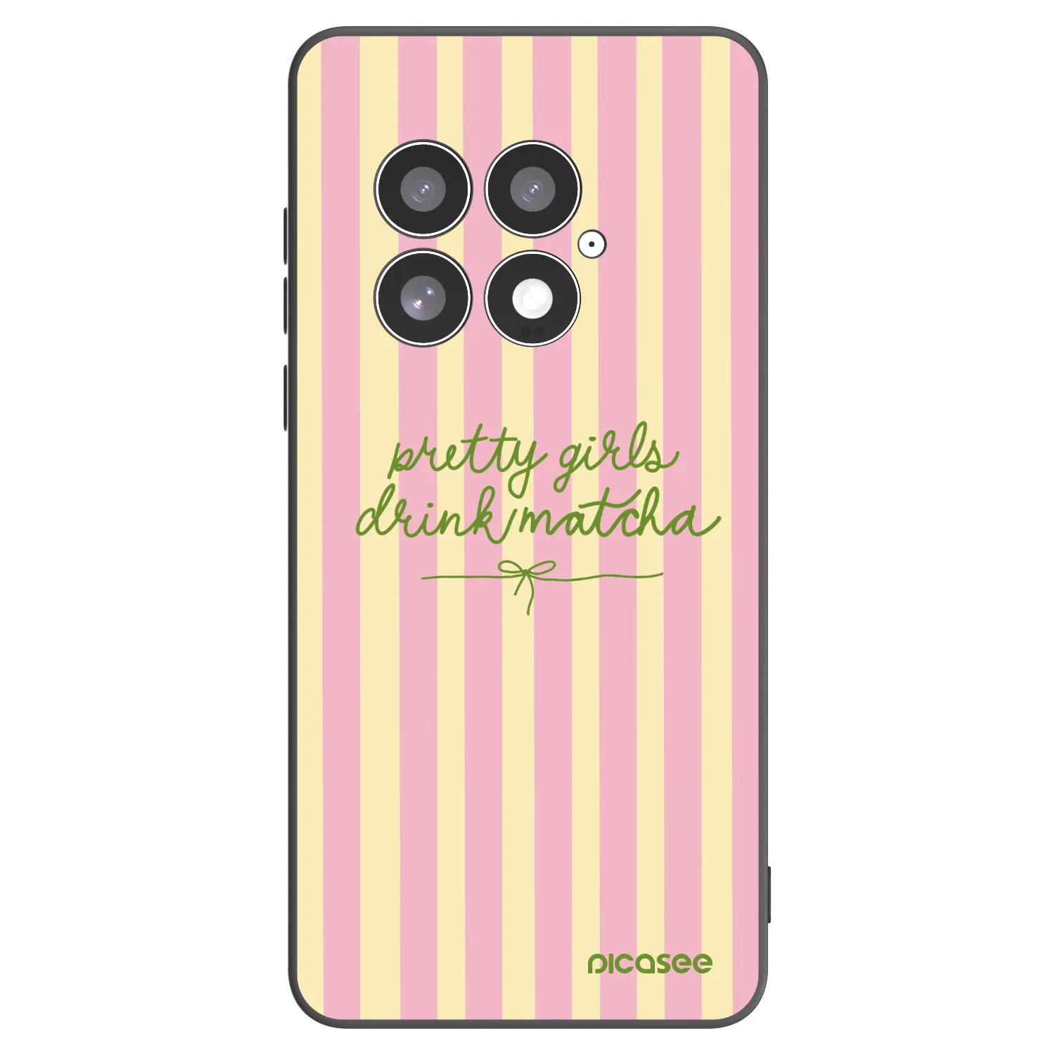 Picasee fekete szilikon tok az alábbi mobiltelefonokra OnePlus 13 5G - Pretty matcha