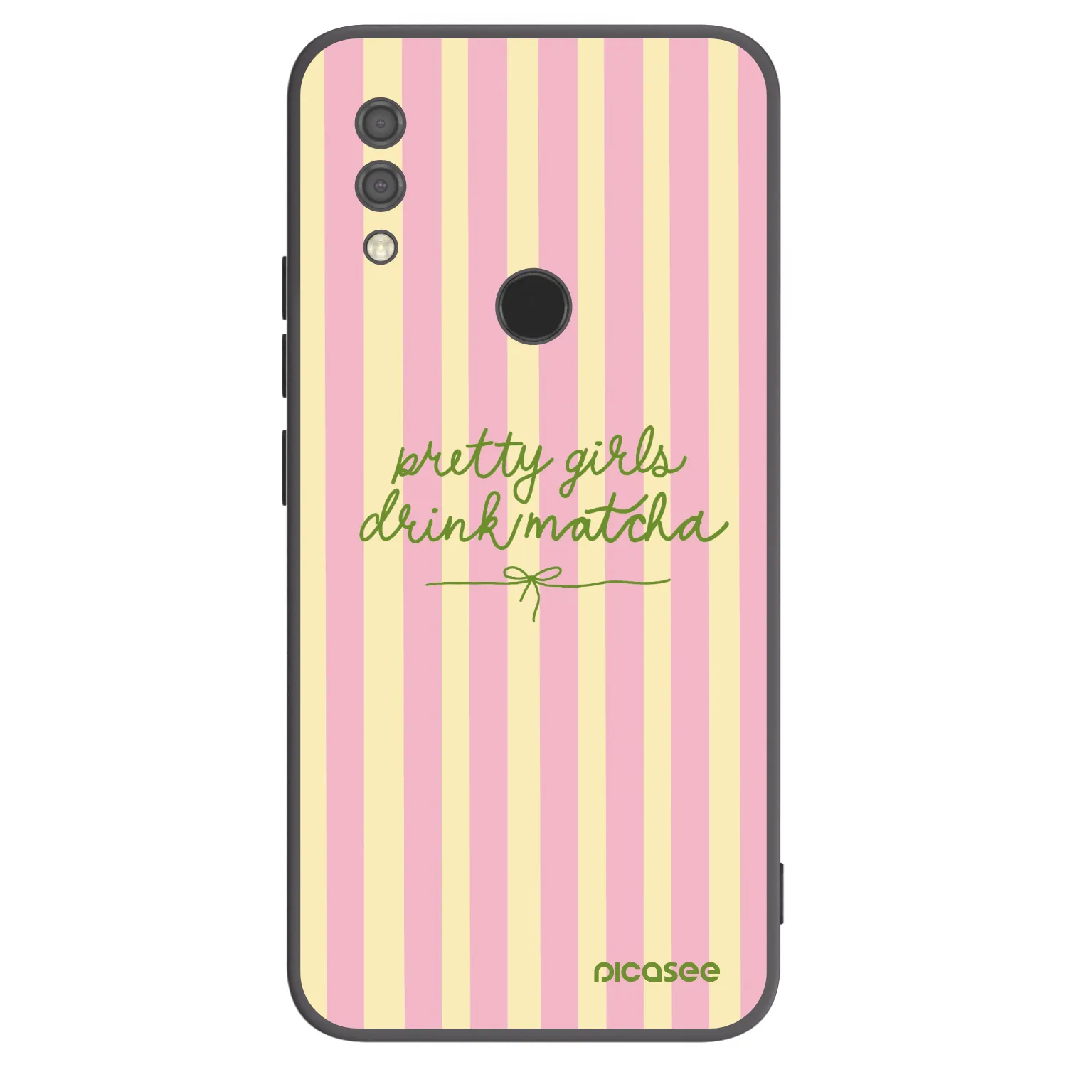Picasee fekete szilikon tok az alábbi mobiltelefonokra Xiaomi Redmi 7 - Pretty matcha