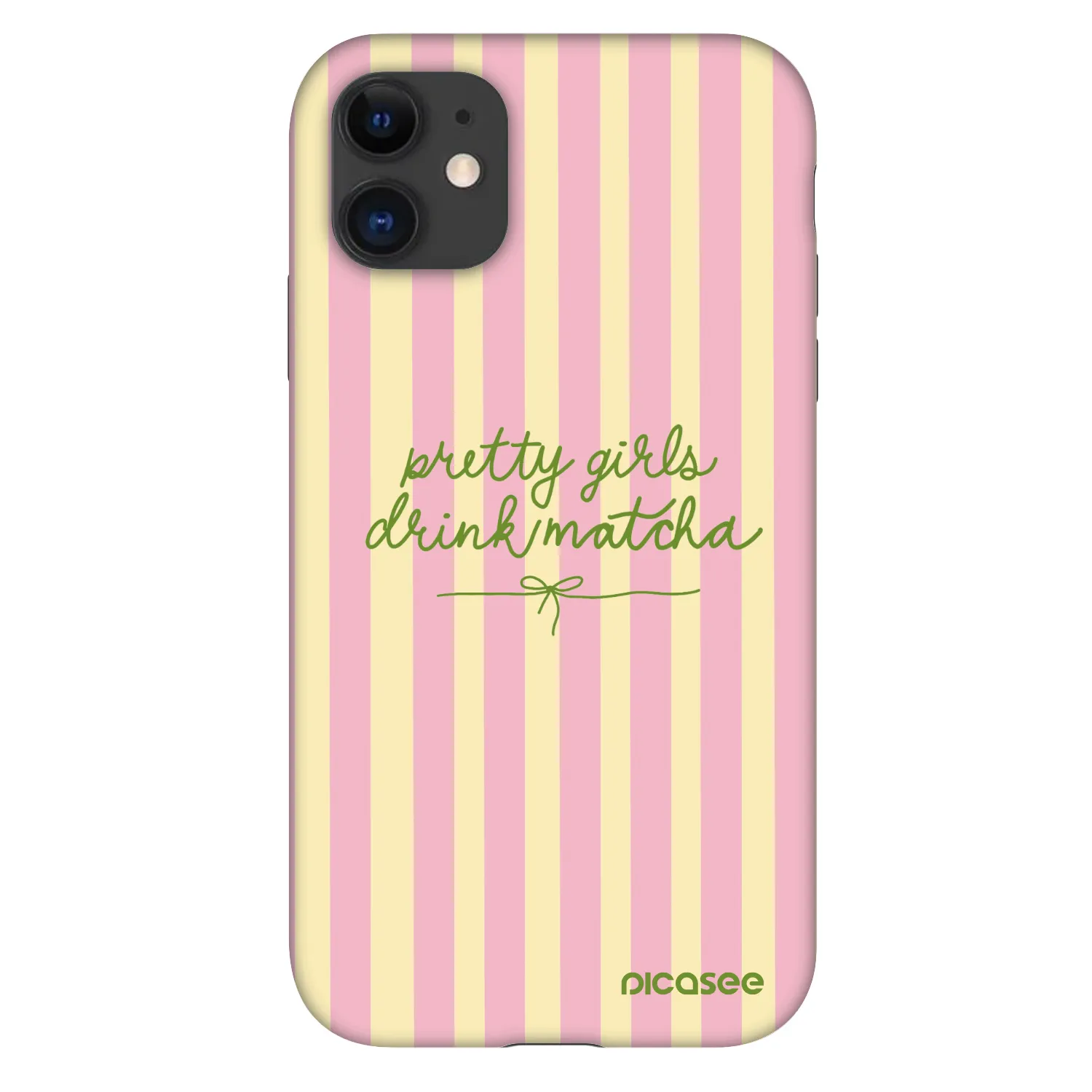 Picasee Fashion Case Apple iPhone 11 - Pretty matcha