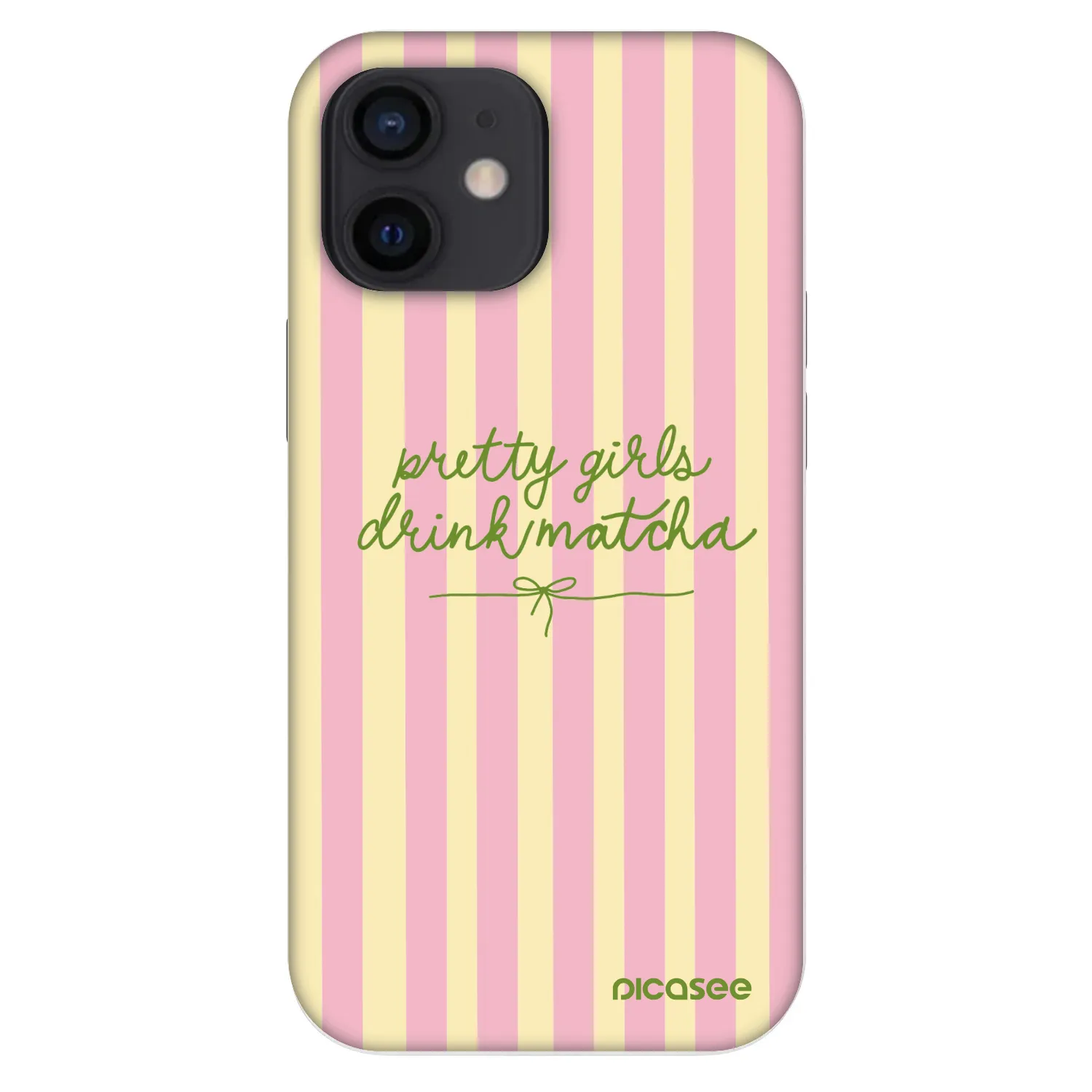 Picasee Fashion Case Apple iPhone 12 mini - Pretty matcha