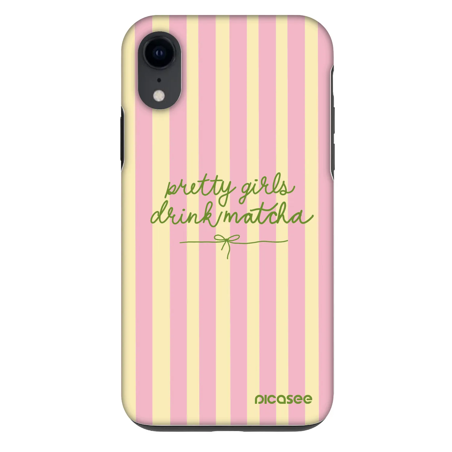 Picasee Fashion Case Apple iPhone XR - Pretty matcha