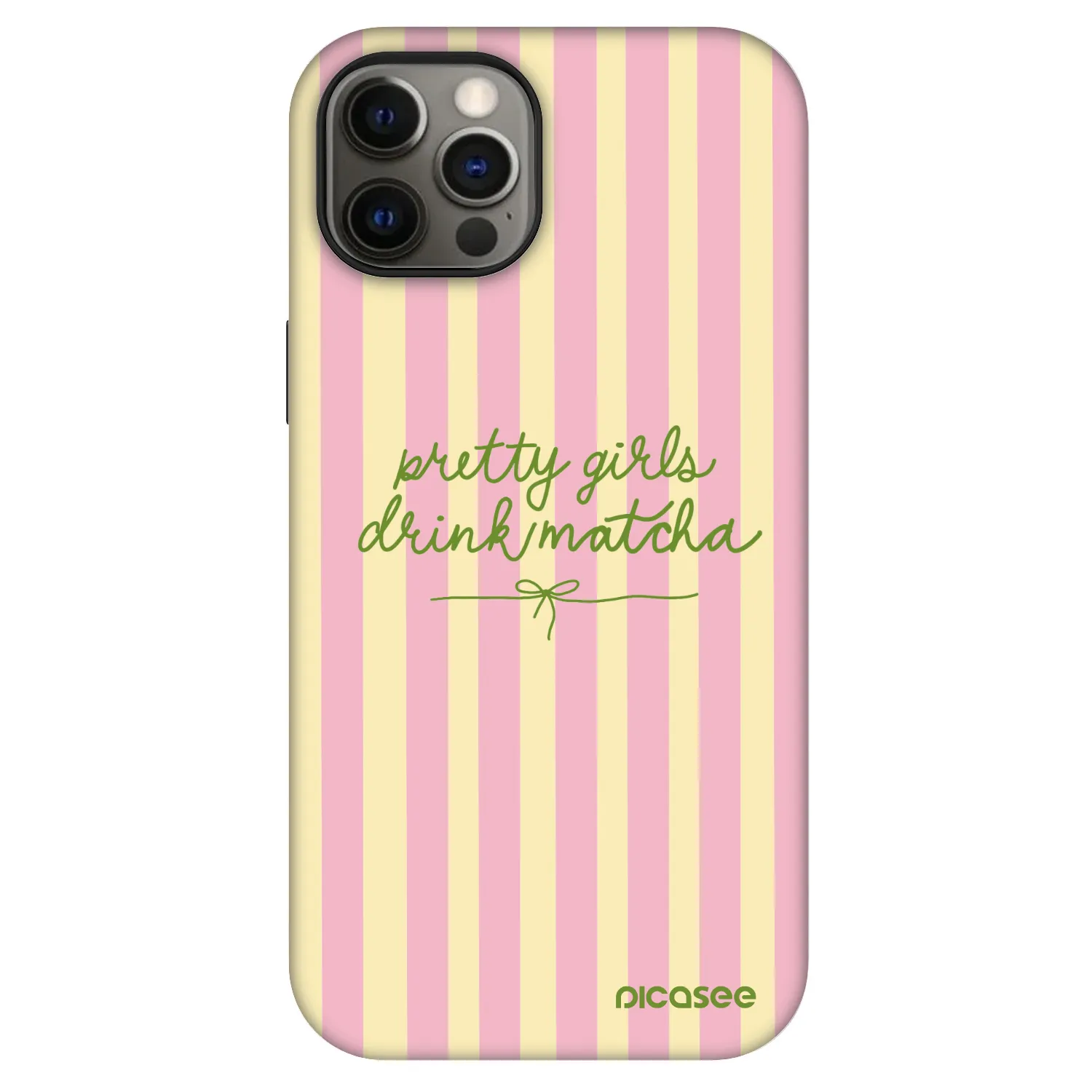 Picasee Fashion Case MagSafe Apple iPhone 12 Pro - Pretty matcha