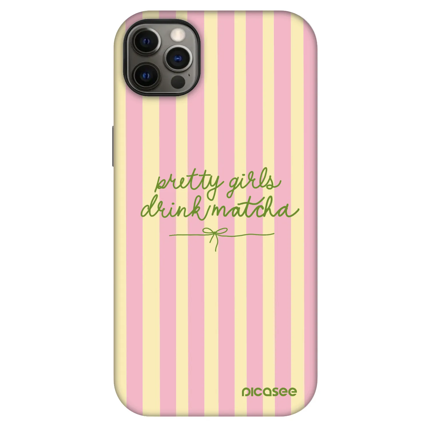 Picasee Fashion Case MagSafe Apple iPhone 12 Pro Max - Pretty matcha