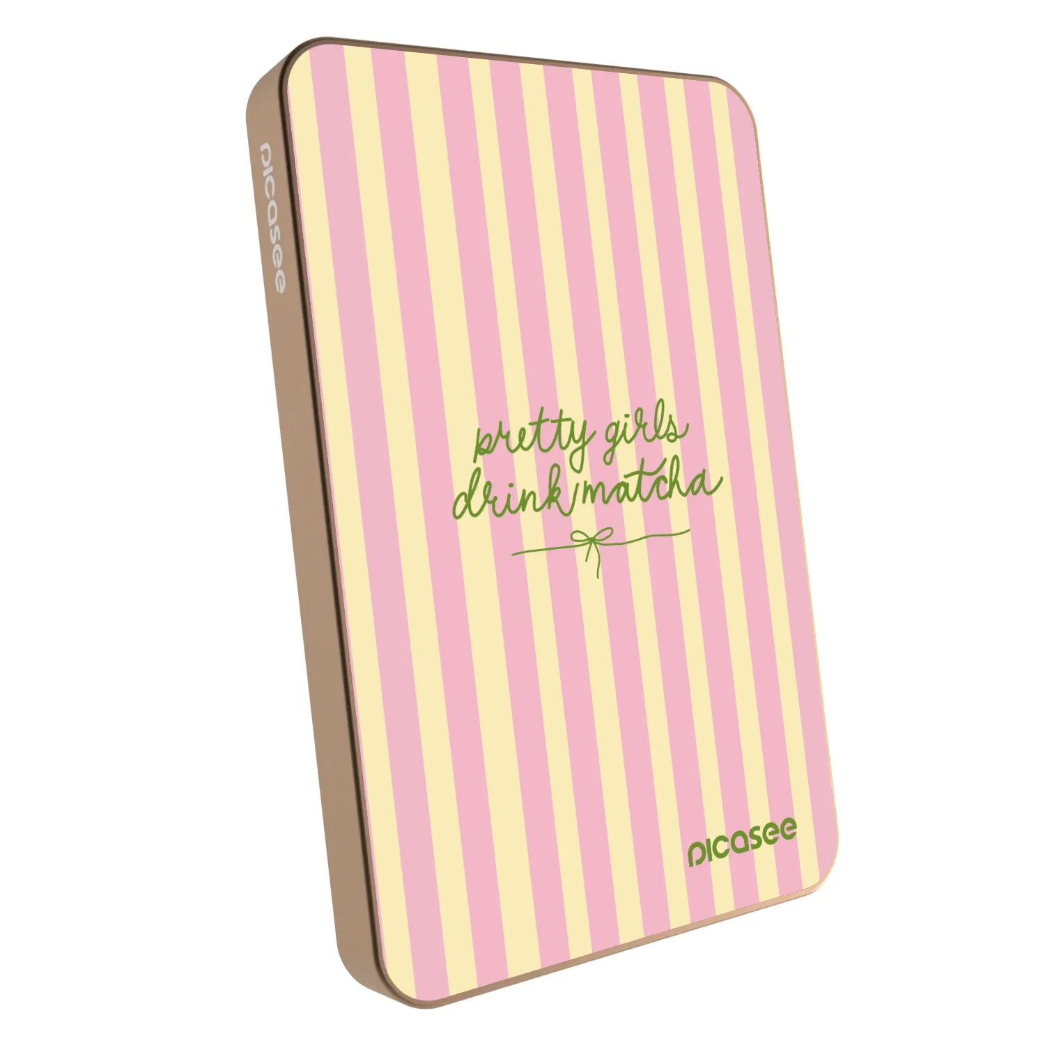 Picasee Powerbank MagSafe 5 000 mAh Aranysárga - Pretty matcha