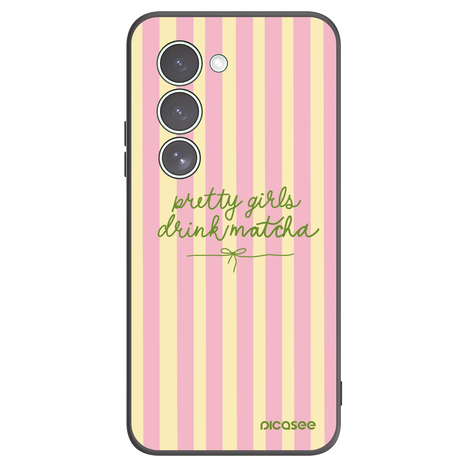 Picasee fekete szilikon tok az alábbi mobiltelefonokra Xiaomi Redmi 15 5G - Pretty matcha