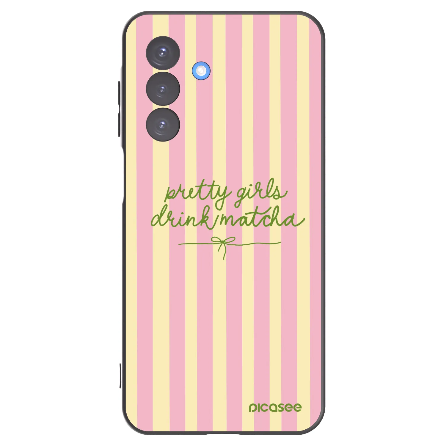 Picasee fekete szilikon tok az alábbi mobiltelefonokra Samsung Galaxy A17 5G - Pretty matcha
