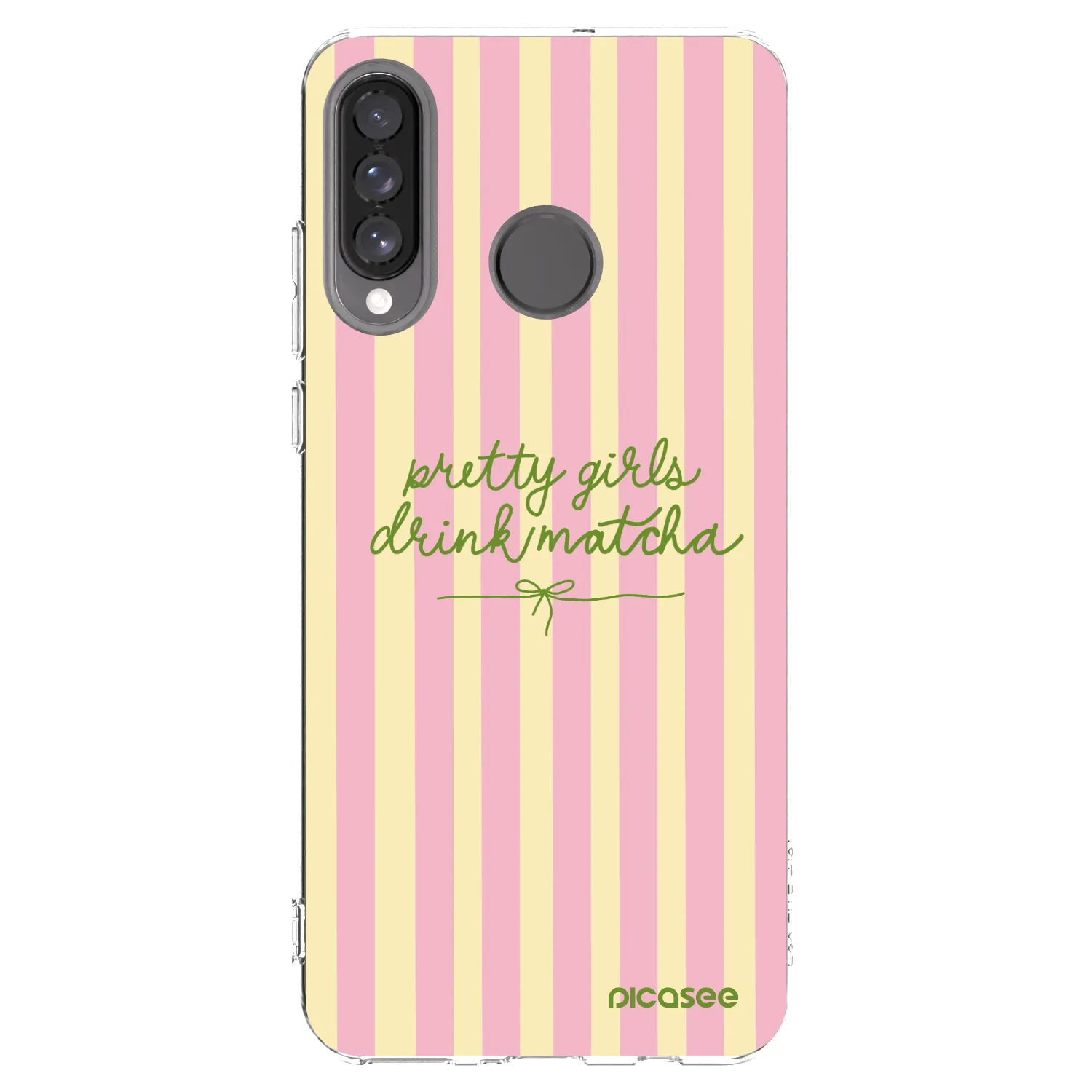 Picasee átlátszó szilikon tok az alábbi mobiltelefonokra Huawei P30 Lite - Pretty matcha