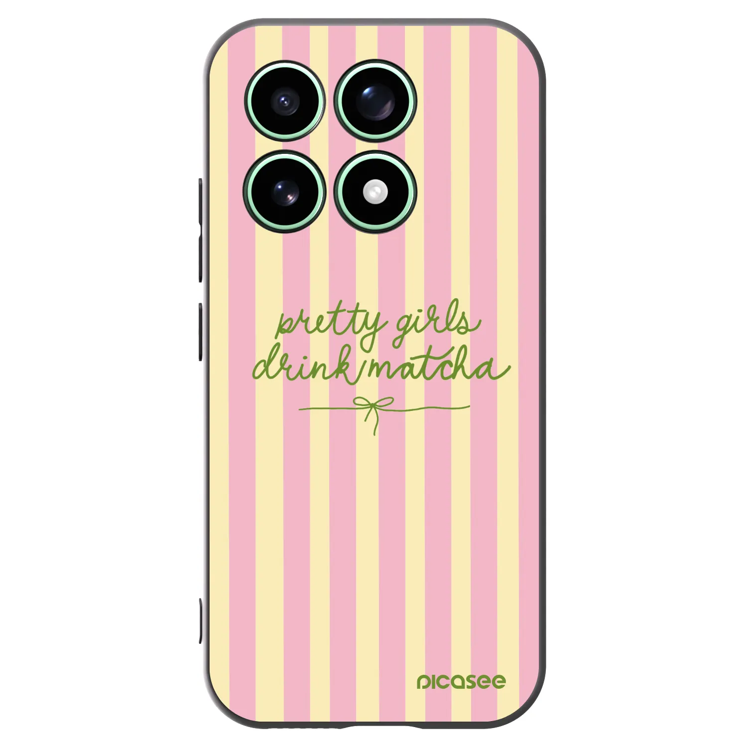 Picasee fekete szilikon tok az alábbi mobiltelefonokra Xiaomi 17 - Pretty matcha