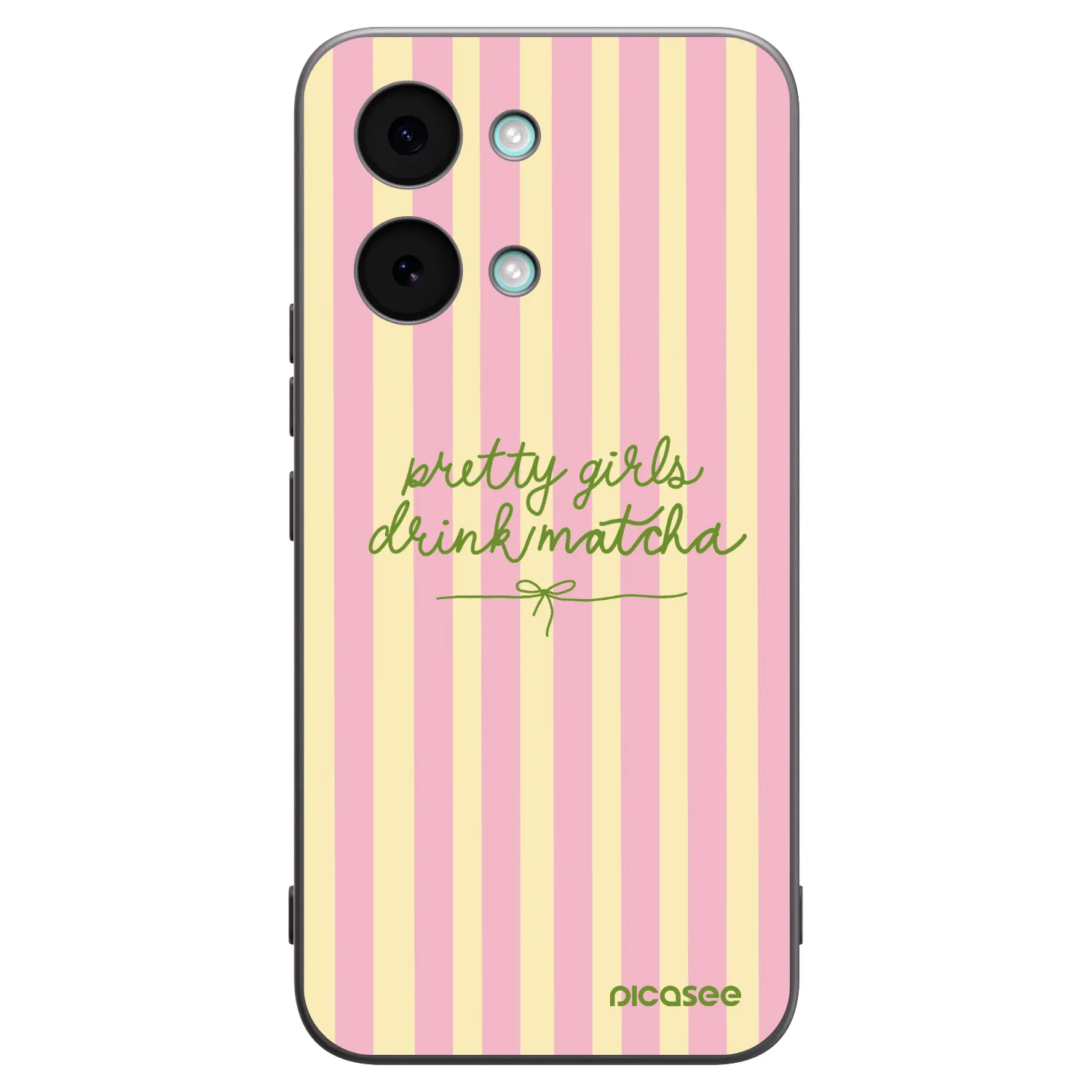 Picasee fekete szilikon tok az alábbi mobiltelefonokra Xiaomi Poco X8 Pro Max - Pretty matcha