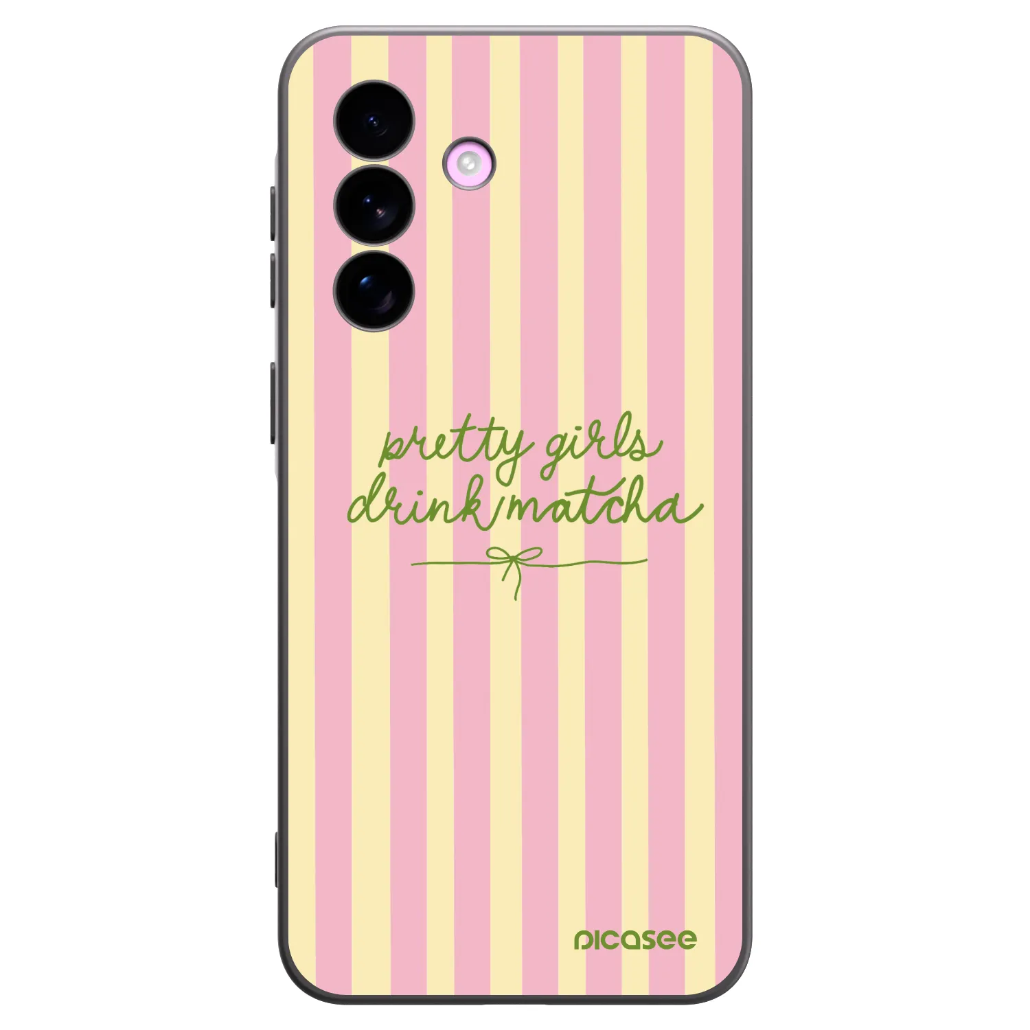 Picasee fekete szilikon tok az alábbi mobiltelefonokra Samsung Galaxy A57 5G - Pretty matcha