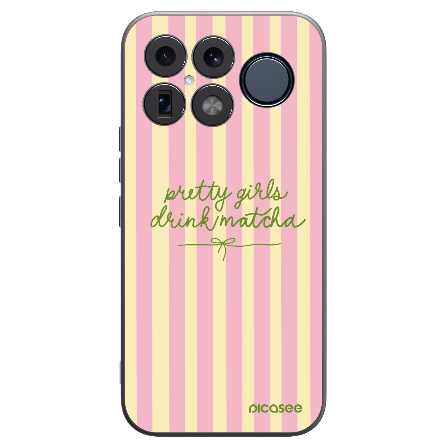 Picasee fekete szilikon tok az alábbi mobiltelefonokra Xiaomi Poco F8 Ultra - Pretty matcha