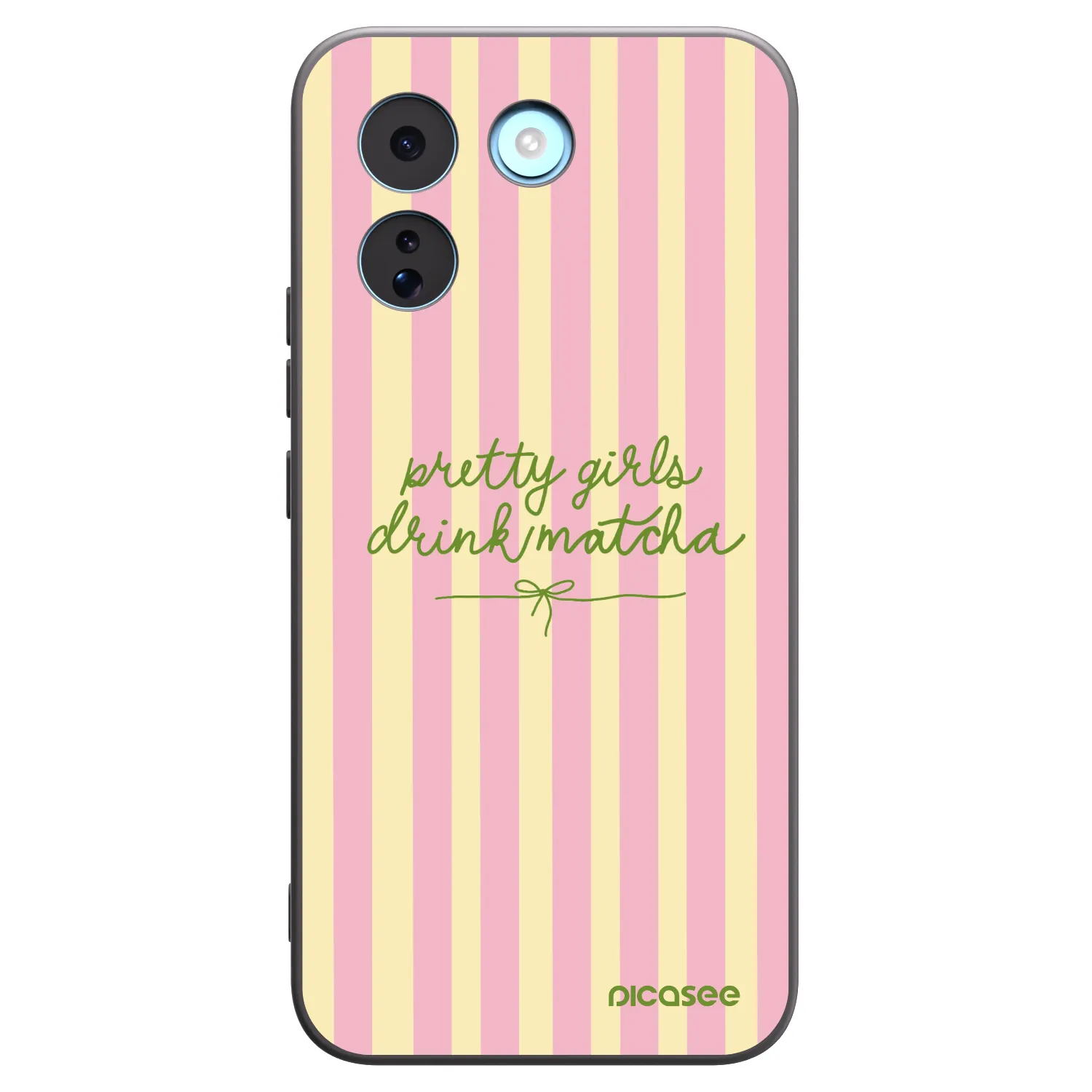 Picasee fekete szilikon tok az alábbi mobiltelefonokra Xiaomi Redmi Note 17 Pro MAX 5G - Pretty matcha