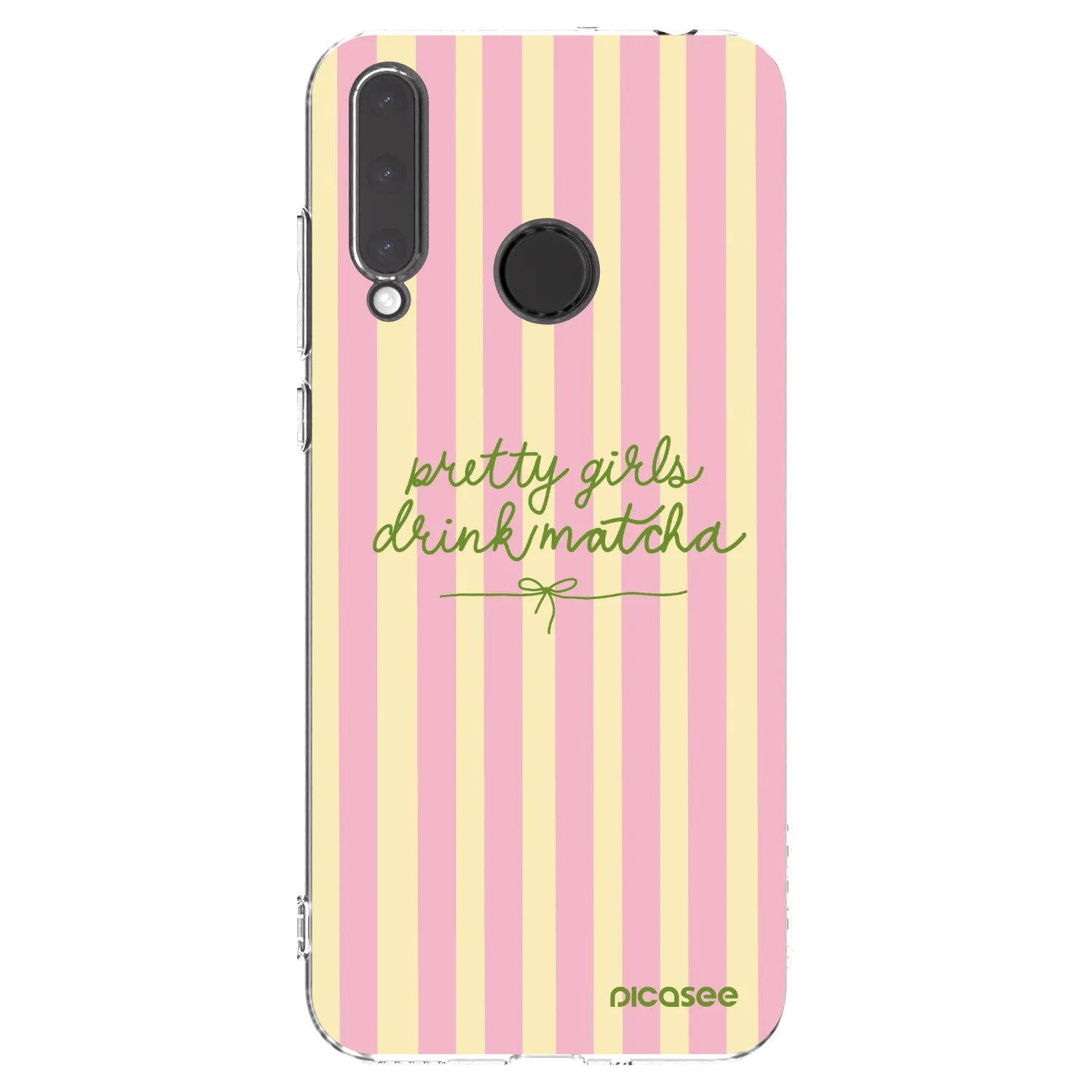 Picasee átlátszó szilikon tok az alábbi mobiltelefonokra Honor 20 Lite - Pretty matcha
