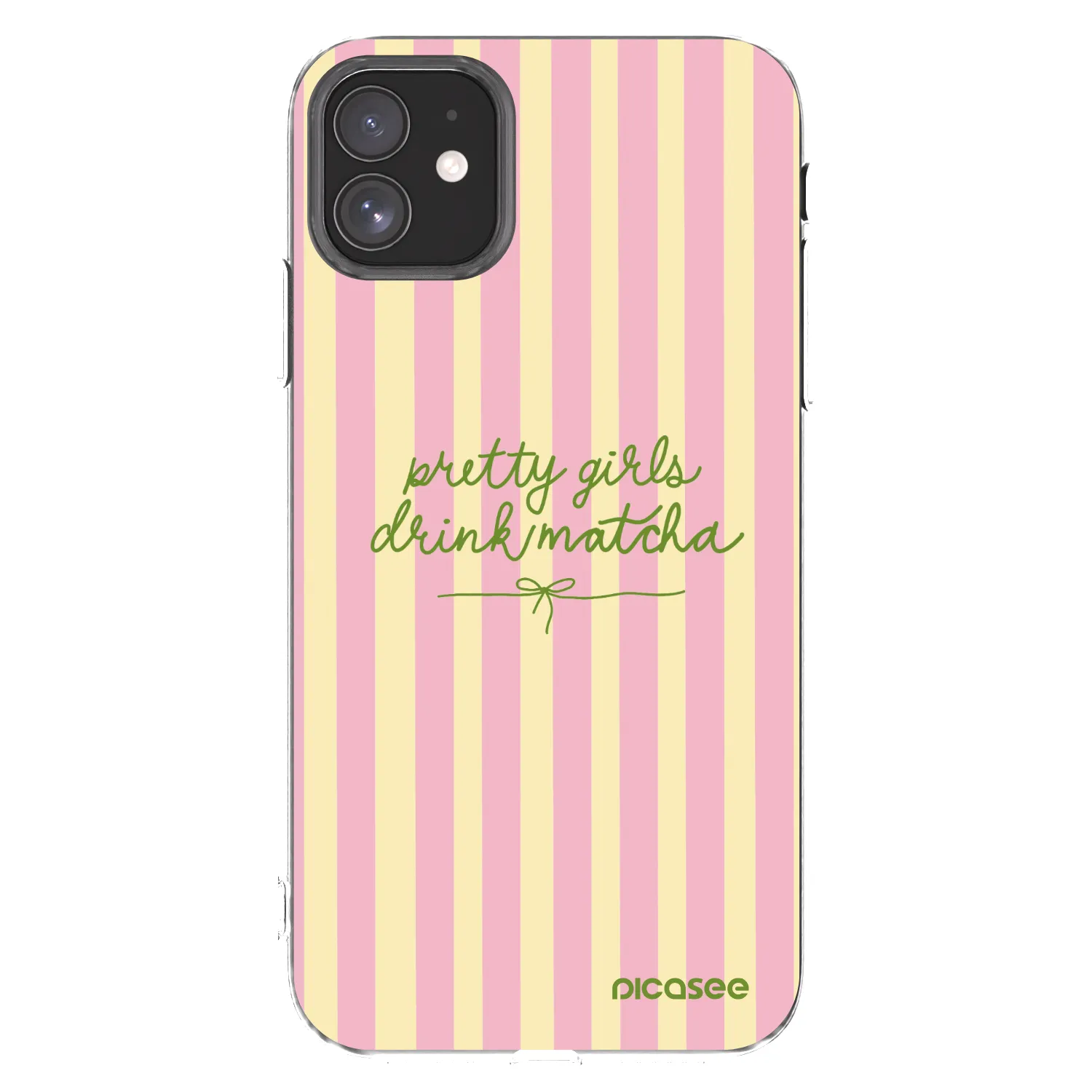 Picasee átlátszó szilikon tok az alábbi mobiltelefonokra Apple iPhone 11 - Pretty matcha