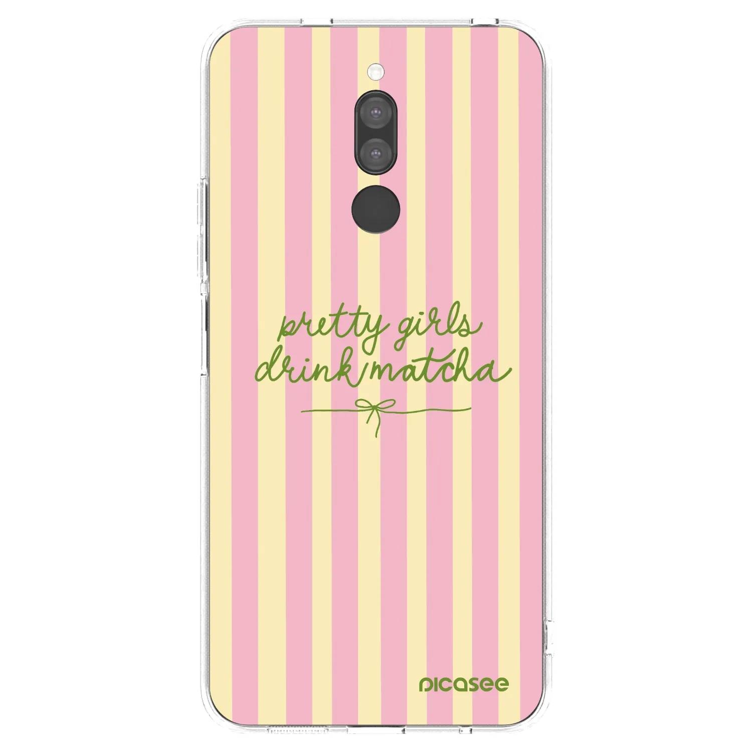 Picasee átlátszó szilikon tok az alábbi mobiltelefonokra Xiaomi Redmi 8 - Pretty matcha