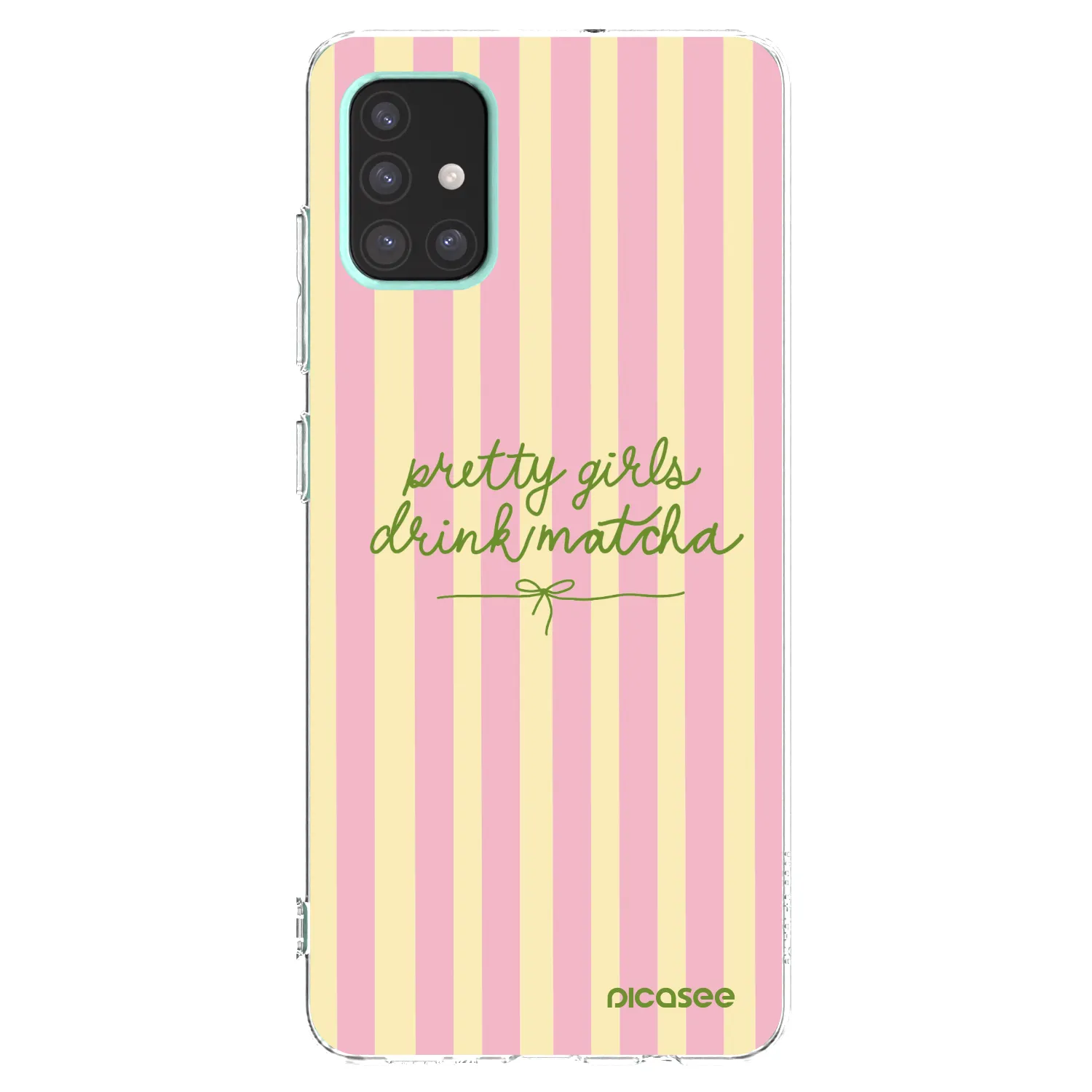 Picasee átlátszó szilikon tok az alábbi mobiltelefonokra Samsung Galaxy A51 A515F - Pretty matcha