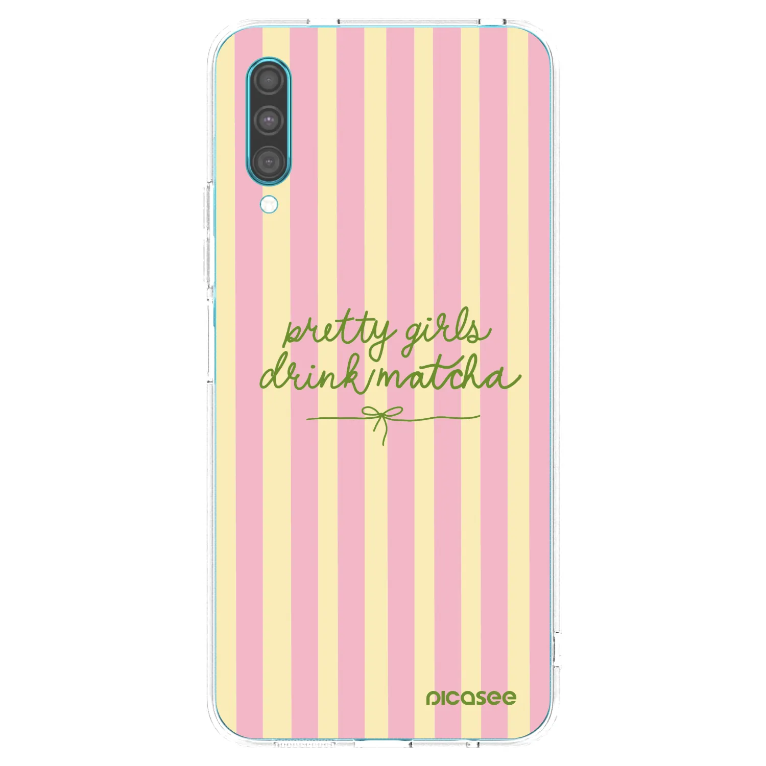 Picasee átlátszó szilikon tok az alábbi mobiltelefonokra Samsung Galaxy A30s A307F - Pretty matcha