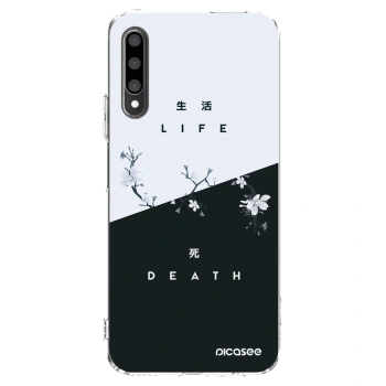 Picasee átlátszó szilikon tok az alábbi mobiltelefonokra Honor 9X Pro - Life - Death
