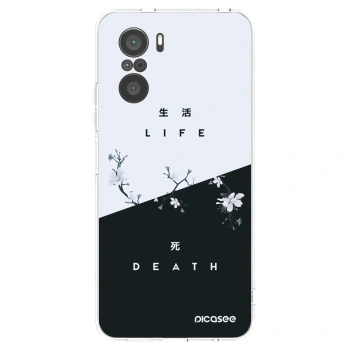 Picasee átlátszó szilikon tok az alábbi mobiltelefonokra Xiaomi Poco F3 - Life - Death