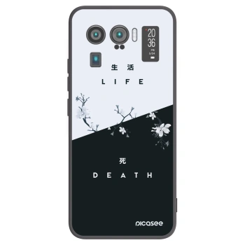 Picasee fekete szilikon tok az alábbi mobiltelefonokra Xiaomi Mi 11 Ultra - Life - Death
