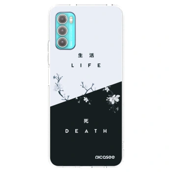 Picasee átlátszó szilikon tok az alábbi mobiltelefonokra Motorola Moto G60 - Life - Death