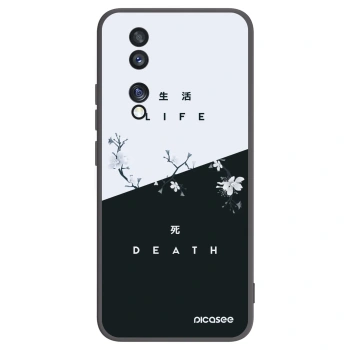 Picasee fekete szilikon tok az alábbi mobiltelefonokra Honor 70 - Life - Death
