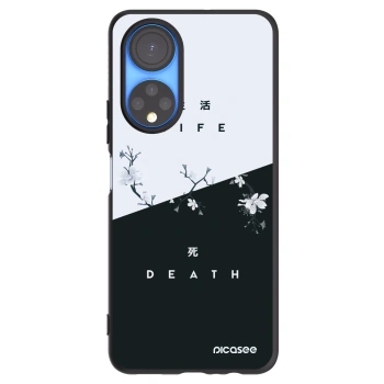 Picasee fekete szilikon tok az alábbi mobiltelefonokra Honor X7 - Life - Death