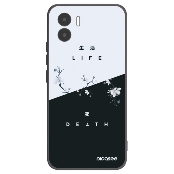 Picasee fekete szilikon tok az alábbi mobiltelefonokra Xiaomi Redmi A1 - Life - Death