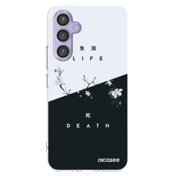Picasee átlátszó szilikon tok az alábbi mobiltelefonokra Samsung Galaxy A54 5G A546B - Life - Death
