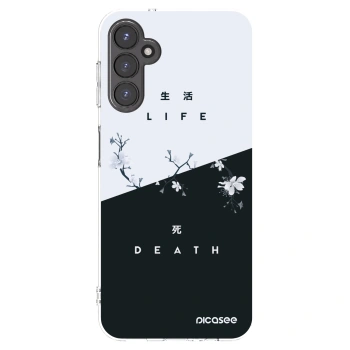 Picasee átlátszó szilikon tok az alábbi mobiltelefonokra Samsung Galaxy A14 5G A146P - Life - Death