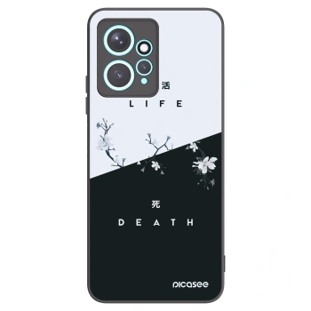 Picasee fekete szilikon tok az alábbi mobiltelefonokra Xiaomi Redmi Note 12 4G - Life - Death