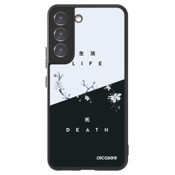 Picasee ULTIMATE CASE PowerShare Samsung Galaxy S22 5G - készülékre - Life - Death