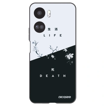 Picasee fekete szilikon tok az alábbi mobiltelefonokra Honor 90 Lite 5G - Life - Death