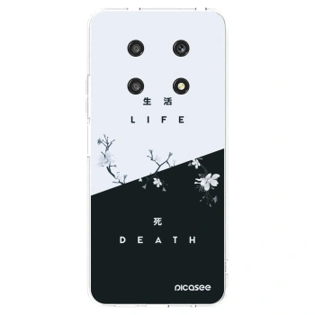 Picasee átlátszó szilikon tok az alábbi mobiltelefonokra Honor Magic4 Lite 5G - Life - Death
