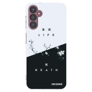 Picasee átlátszó szilikon tok az alábbi mobiltelefonokra Samsung Galaxy A05s A057G - Life - Death