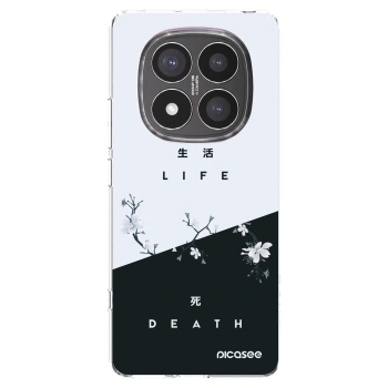 Picasee átlátszó szilikon tok az alábbi mobiltelefonokra Xiaomi Redmi Note 14 Pro+ 5G - Life - Death