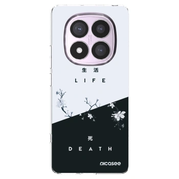 Picasee átlátszó szilikon tok az alábbi mobiltelefonokra Xiaomi Redmi Note 14 Pro 5G - Life - Death