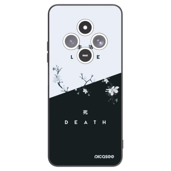 Picasee fekete szilikon tok az alábbi mobiltelefonokra Xiaomi Redmi 14C - Life - Death
