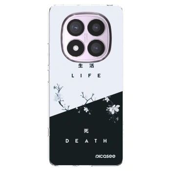 Picasee átlátszó szilikon tok az alábbi mobiltelefonokra Xiaomi Redmi Note 14 Pro 4G - Life - Death