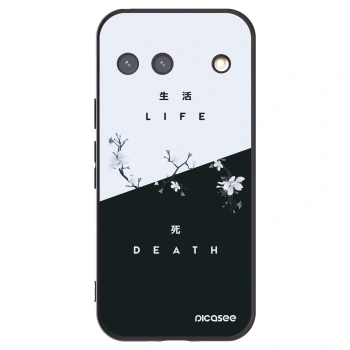 Picasee fekete szilikon tok az alábbi mobiltelefonokra Google Pixel 9 - Life - Death