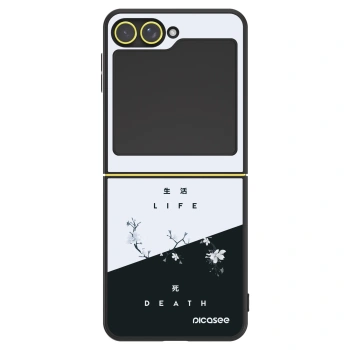 Szilikon tok erre a típusra Samsung Galaxy Z Flip6 5G - Life - Death