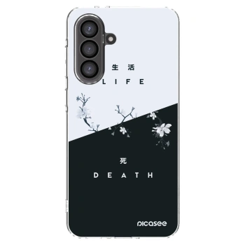 Picasee átlátszó szilikon tok az alábbi mobiltelefonokra Samsung Galaxy A56 5G A566B - Life - Death