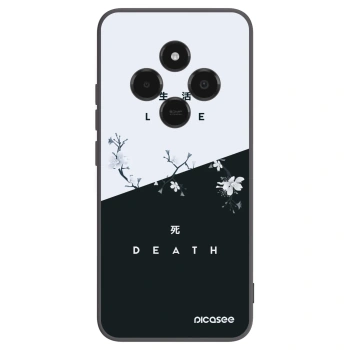 Picasee fekete szilikon tok az alábbi mobiltelefonokra Xiaomi Poco C75 - Life - Death