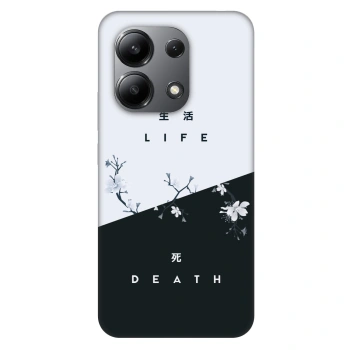 Picasee Fashion Case Xiaomi Redmi Note 13 4G - Life - Death