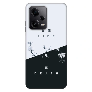 Szilikon tok erre a típusra Xiaomi Redmi Note 12 Pro 5G - Life - Death