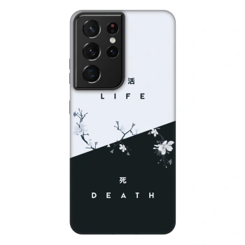 Picasee Fashion Case Samsung Galaxy S21 Ultra 5G G998B - Life - Death