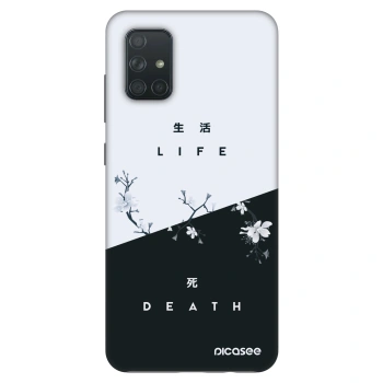 Szilikon tok erre a típusra Samsung Galaxy A71 A715F - Life - Death